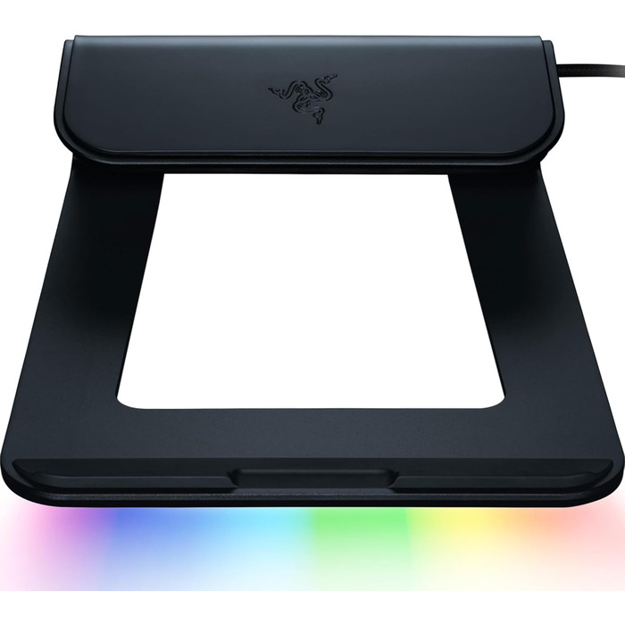 Підставка для ноутбука Razer Adjustable Laptop Stand - регульована, для екранів до 18 дюймів, алюміній, Chroma V2, білий