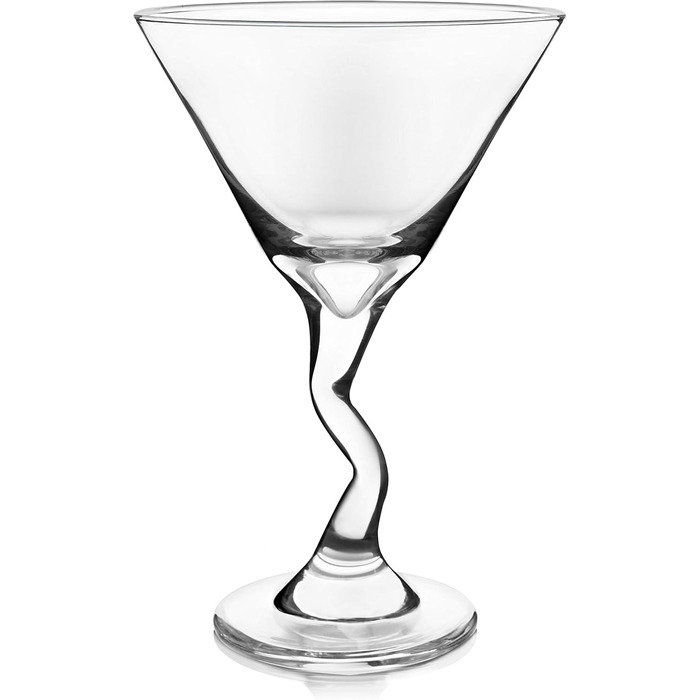 Бокали для Мартіні Libbey Z-Stem, 266 мл, прозорі, набір 4 шт.