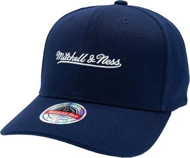 Кепка Mitchell & Ness Script Logo з логотипом, класичний червоний колір, регульований розмір, унісекс, для чоловіків, жінок, дітей, підходить для будь-якої пори року