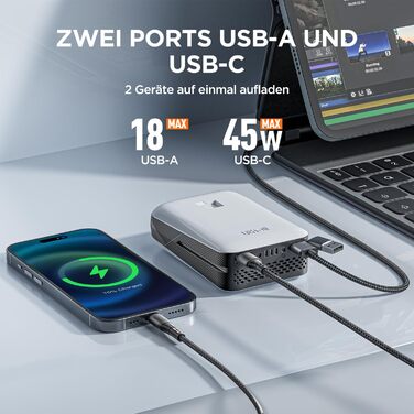 Акумуляторний дриль-шуруповерт Litheli 20V з акумулятором 10000mAh, 60 Nm, 17+1 режимів, 13 мм, LED-підсвічування