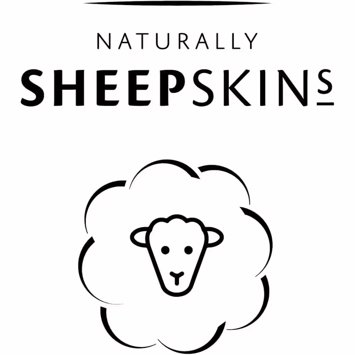 Naturally Sheepskins Kinderwagen Seat Liner made from sheepskin, seat cushion, underlay, 75cm x 30cm, ivory, breathable, universal, high-quality, warm in winter