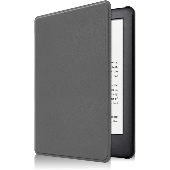 Чохол для Kindle 2019 (10 покоління) 6 дюймів: тонкий, з функцією підставки та авто-ввімкнення/вимкнення (сірий)