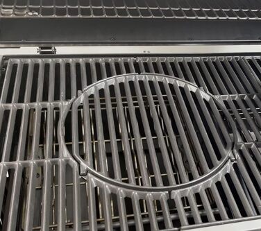 Гриль-плита для Weber Gourmet BBQ System Sear Rost, сумісна з Weber GS4 Spirit II 200/300, Genesis II E-310, II LX S-440, аксесуари GBS, чавун, 1 шт.