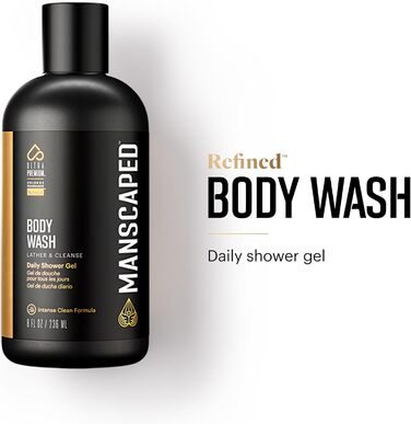 Набір Perfect Package 4.0 від MANSCAPED®: тример для тіла The Lawn Mower® 4.0, лосьйон та гель для душу, тонер для тіла, набір для догляду за нігтями, сумка та 3 підставки для гоління