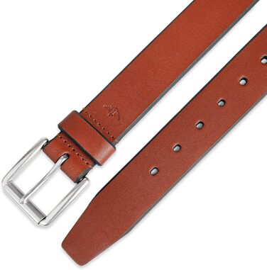 Чоловічий шкіряний ремінь Dockers з пряжкою, колір: бежевий