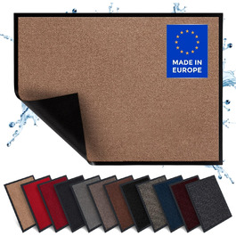Килимок для дому Carpet Diem, 60x80 см, бежевий - для входу, антиковзаюча, для дому та вулиці