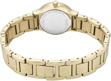 Жіночий наручний годинник Skagen Freja Lille, кварцовий механізм, сталевий або шкіряний ремінець, 26 мм, колір Sepia-gold