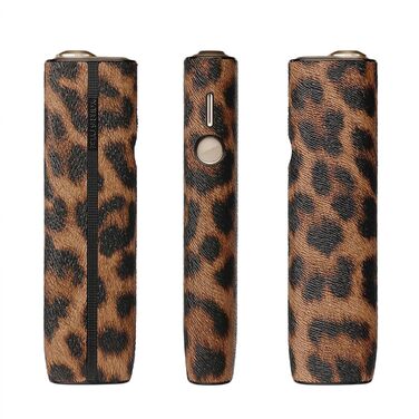 Case compatible with iQOS cigarette holder + (compatible with iluma one/compatible with iluma i one case) PU leather protective cover and accessories, cigarette case pouch.