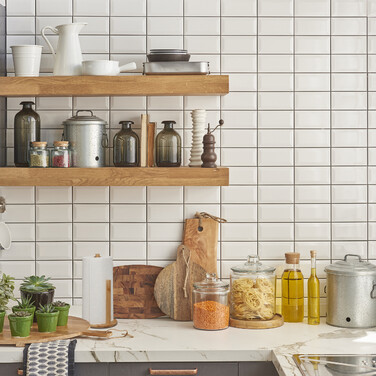 Relaxdays Kitchen Roll Holder with Roll Stop