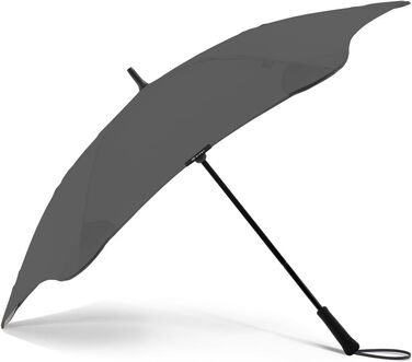 BLUNT Executive Stock Umbrella Grey | Large & Stormproof for 2 People – 138 cm Ø | Innovative & Patented Design – Wind Tunnel Tested
