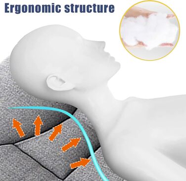 Розкладне ліжко-крісло для кемпінгу з матрацом, 6 положень спинки, ліжко для риболовлі, туристичне ліжко XXL, 65x190x30 см, односпальне, для гостей, сіре (2 шт.)