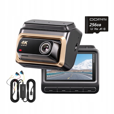 Автомобільний відеореєстратор DDPAI Z60 Pro 4K HDR, 128 ГБ + Hardwire Kit