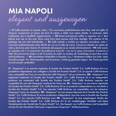 Кава в капсулах Caffè Borbone набір 90 шт (3x30): Mia Napoli, Ciao Venezia, Magica Palermo, сумісні з Nespresso