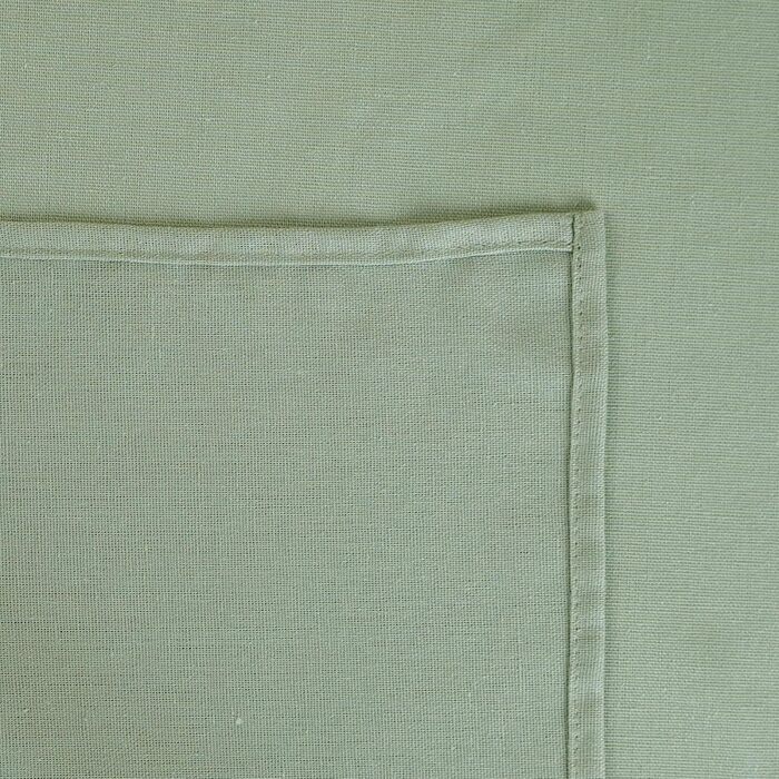 INFEI Linen-Blend Napkins, Solid Color, 40 x 40 cm, for Easter Parties, Events, and Home Use, 12 Pieces (Lime Cream)
