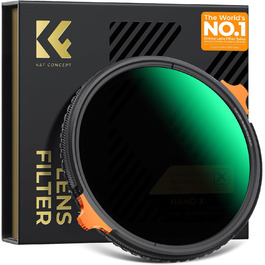 Фільтр K&F Concept Nano-X True Color 58mm 2-в-1 (Поляризаційний & ND2-ND32)
