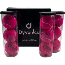 М'ячі для падел-тенісу Dyvonics, рожеві (3 шт.)