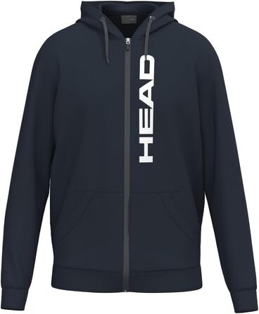 Чоловіча толстовка на блискавці Head Club Original Hoodie Fz, темно-синя, розмір XL