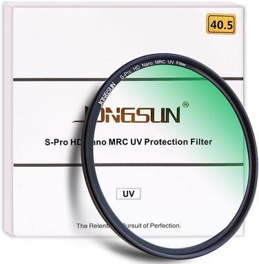 Фільтр UV JONGSUN S-Pro HD Nano MRC для камери, 40.5 мм
