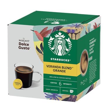 Кавові капсули Starbucks House Blend для Nescafé Dolce Gusto, середній обсмал, 72 шт (6х12)