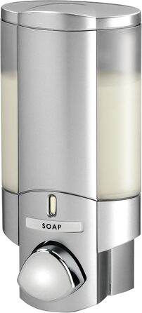 Дозатор мила Better Living Aviva для 1 флакона, сатиновий срібло, 1-камерний