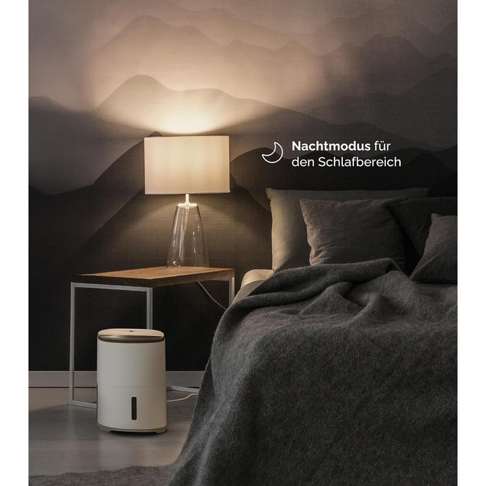 Зволожувач повітря MeacoDry Arete One 6L з очищувачем повітря | Компактний, тихий (32 dB), для спалень, невеликих приміщень та квартир | Фільтр HEPA H13 | Об'єм бака 1.8L