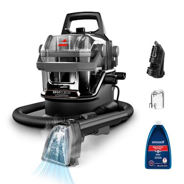 БІССЕЛ SpotClean HydroSteam: пароочисник для килимів та м'яких меблів, потужний 1000W, 3689N (новинка)