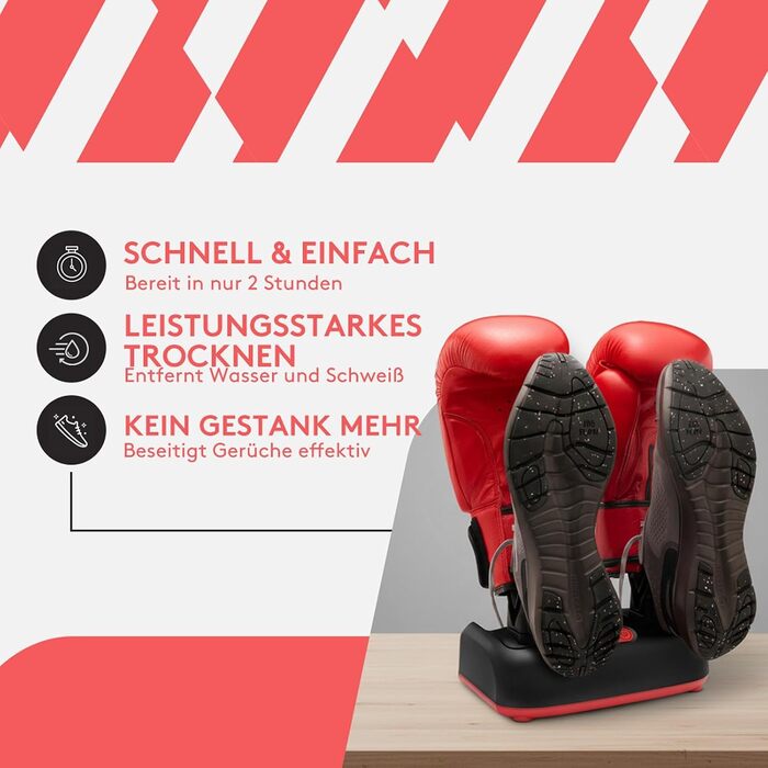 Сушарка для взуття 2 пари з дезодорантом та функцією видалення запаху (110W) | Антибактеріальна сушарка для футбольного, спортивного взуття