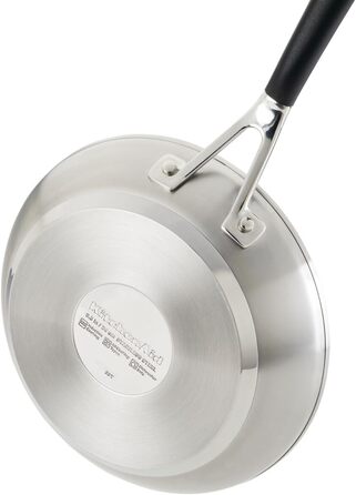 Набір кухонного посуду KitchenAid з нержавіючої сталі, 10 предметів, шліфований нержавіюча сталь