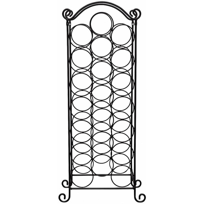 vidaXL Wine Rack 21 Bottles Metal Bottle Rack Bottle Stand Wine Cabinet