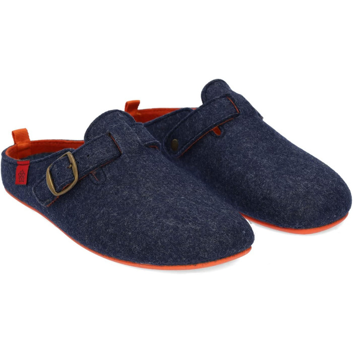 Тапочки Andrés Machado Dynamic Unisex (46 EU, Синій Оранжевий)