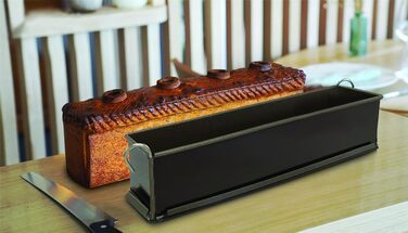 Форма для паштету Gobel Paderno World Cuisine 40x8 см антипригарна з знімним дном