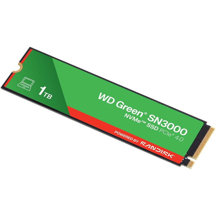 WD Green SN3000 NVMe SSD 1TB - Швидкий та надійний накопичувач
