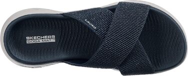 Сандалі Skechers ON-The-GO 600 Dainty Navy текстильні, 42 EU - жіночі літні босоніжки
