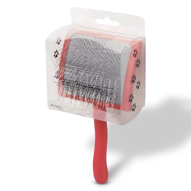 Щітка Chris Christensen Big G Coral Slicker для догляду за шерстю собак та котів, середнього розміру