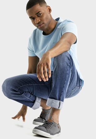 Джинси чоловічі camel active Slim Fit Raw Denim 32W/32L сині