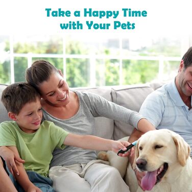 Щітка для грумінгу собак, видалення шерсті, для цуценят, Yorkie, Пуделя, Кішки, блакитна