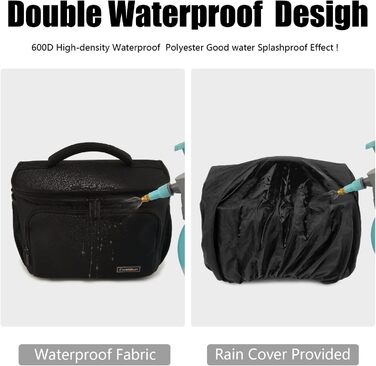 Захисний футляр для дзеркальної камери: Canon, Nikon, Sony, Fuji. Важливий аксесуар для фотографів. Чорний, L