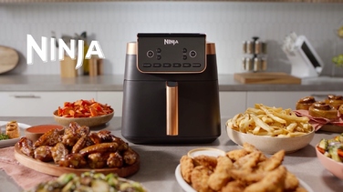 Аерофритюрниця Ninja Max Pro AF180EU, 6.2 л, 6 програм