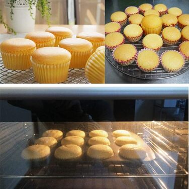 2-piece muffin tin for 12 muffins, muffin pan, baking sheet for muffins, muffin baking pan for 12 muffins, cupcakes and small cakes