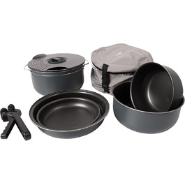 Набір кухонного посуду Bo-Camp 7-piece Camping Aluminium Trekking Cookware Set