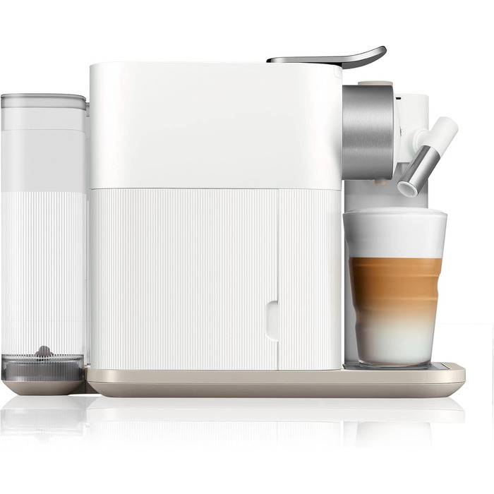 Nespresso De'Longhi EN640.W Gran Lattissima Coffee Capsule Machine with Automatic Milk System, 19 Bar Pressure, 1400W, White