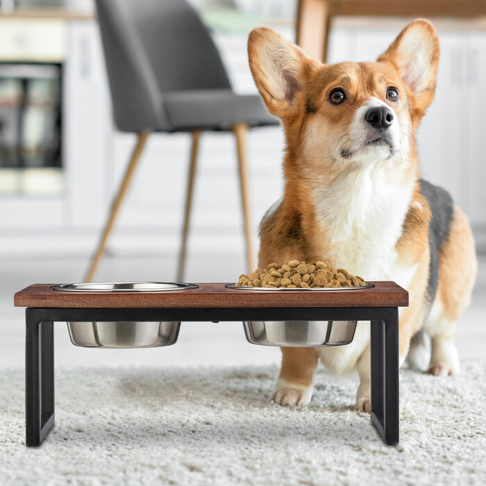 Relaxdays Nap Stand Mango Wood