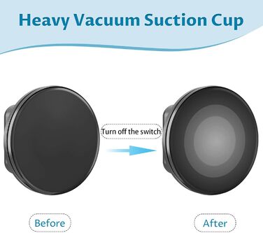 Поличка для душу Onemake з присосками, регульована, з гачками та рушниковою перекладиною, органайзер для ванної кімнати, матовий чорний, 1 шт.