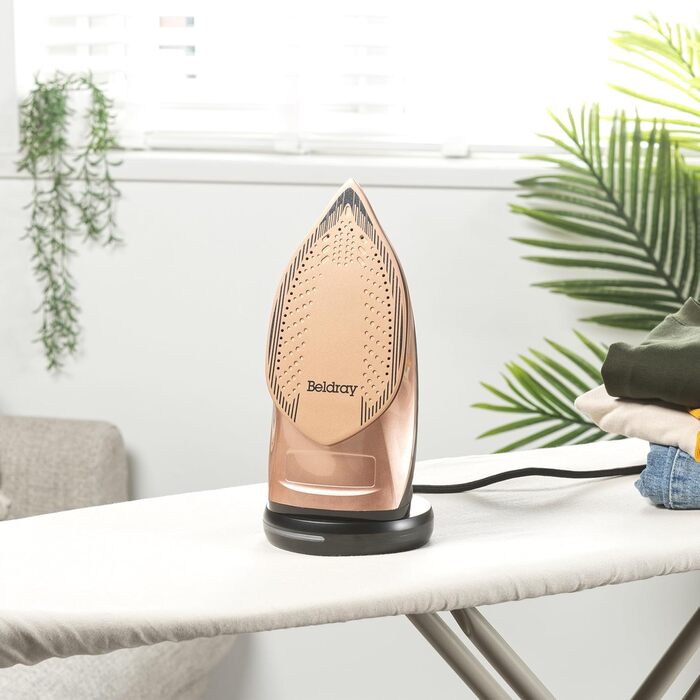 Праска Beldray 2-в-1 бездротова з парою, керамічна підошва, антиналіт, 140 г/хв, 230 мл, 2600 Вт