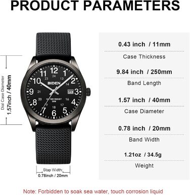 Чоловічий годинник LN LENQIN з датою, водостійкий 30M, з нейлоновим ремінцем, сірий | Годинник для медсестер