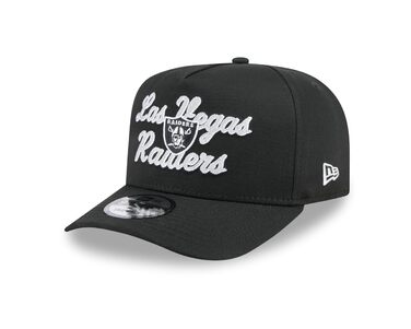 Кепка New Era NFL Las Vegas Raiders 9Forty A-Frame чорна, оригінальна бейсболка
