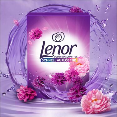 Пральний порошок Lenor Amethyst Blütentraum для прання білизни, 3.6 кг (на 90 прань)