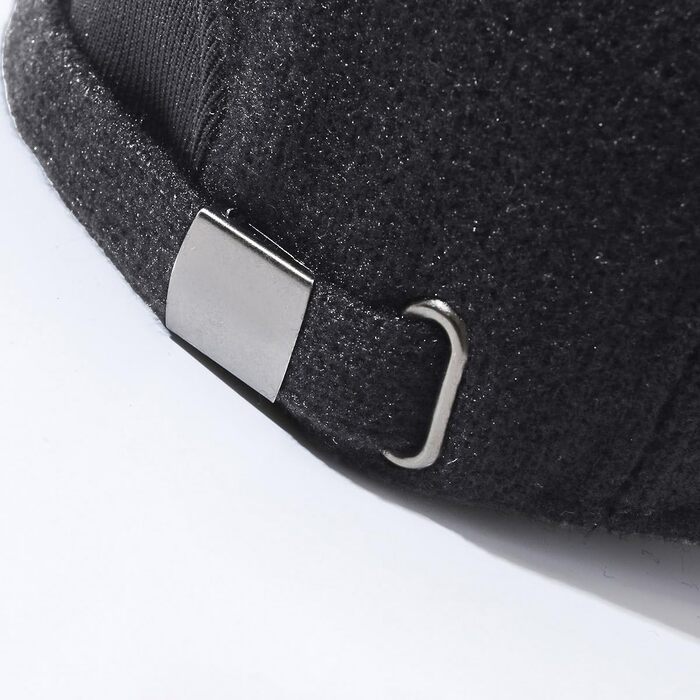 Кепка YAMEE для чоловіків на зиму з відкидними навушниками, тепла бейсболка, універсальний розмір (2361*Сірий)