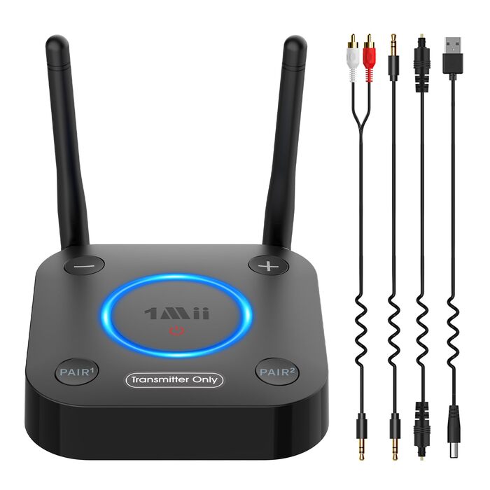 Bluetooth-трансмітер 1Mii B06TX для телевізора з підтримкою aptX Low Latency та aptX HD