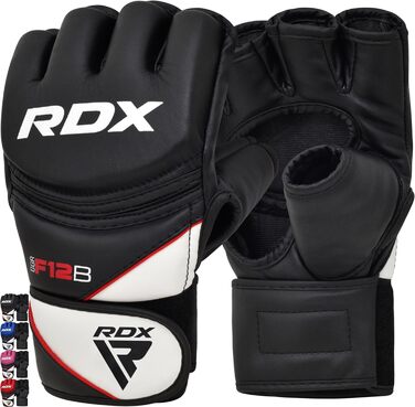 Боксерські рукавички RDX Profi MMA: шкіра Maya Hide, для спарингу, кикбоксингу, муай-тай, чоловічі/жіночі
